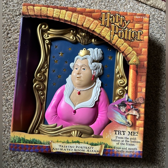 Warner Bros. | Toys | Nib Harry Potter Talking Portrait Fat Lady ...